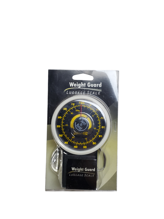 Weight Guard Mechanical Luggage Scale - 32kg/75lbs