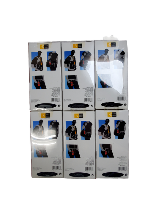 Lot 6x New - Case Logic Pockets UNPC3 - Phone Carrying Case