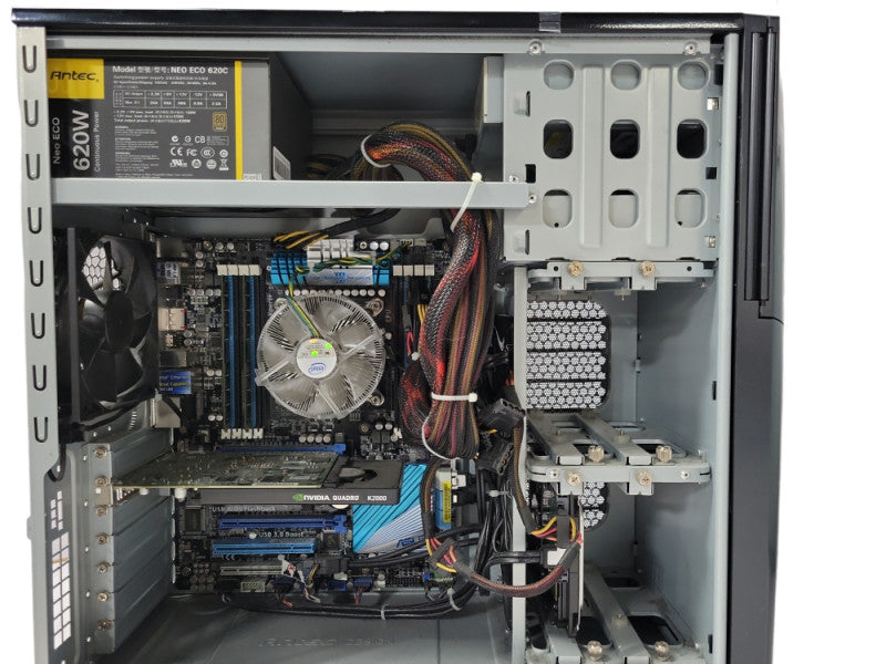 Custom/Asus P9X79 PC, Core I7-4930K 3.4GHz, 24GB RAM, 256GB SSD + 500GB HDD _