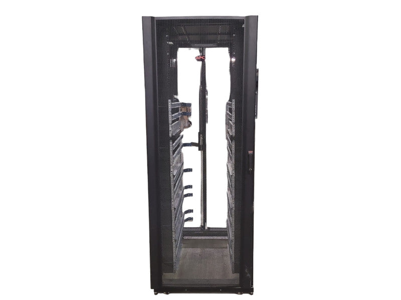 APC NETSHELTER SX 42U ENCLOSURE SERVER RACK Q