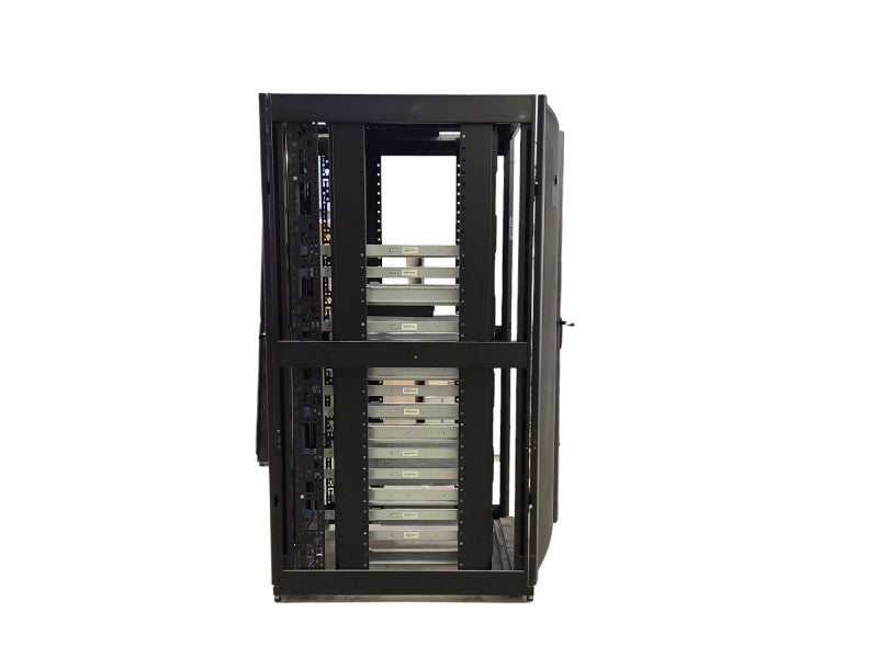 APC NETSHELTER SX 42U ENCLOSURE SERVER RACK Q