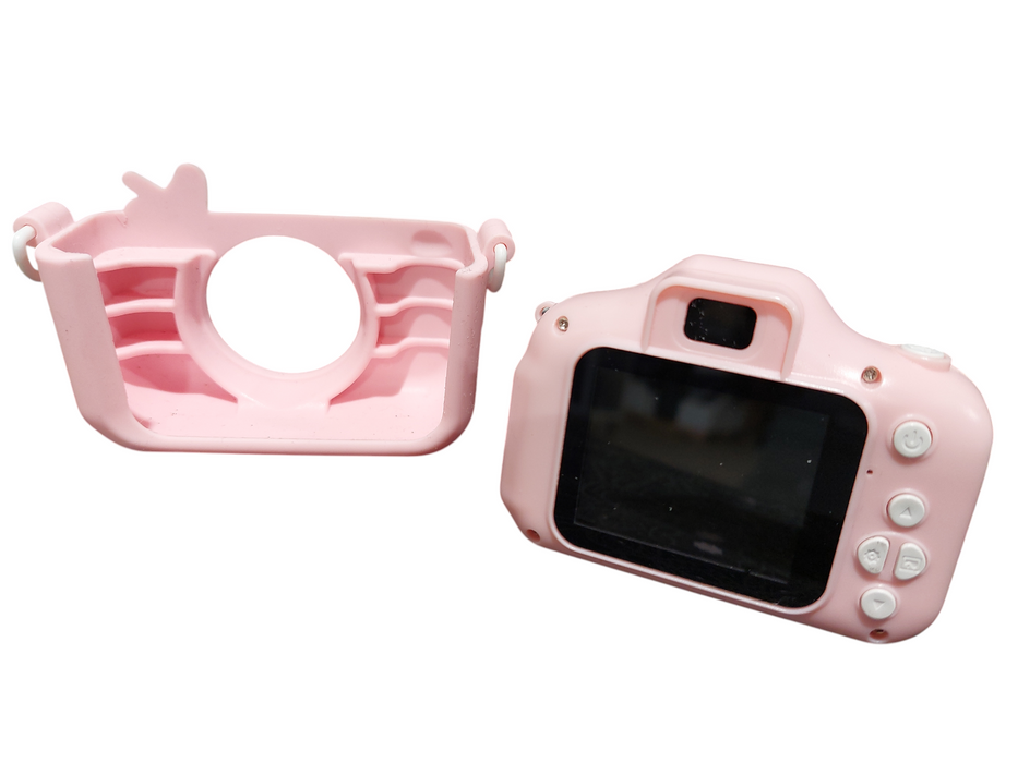 Kids Pink Unicorn Camera Caddle & Toes