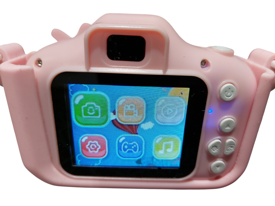 Kids Pink Unicorn Camera Caddle & Toes