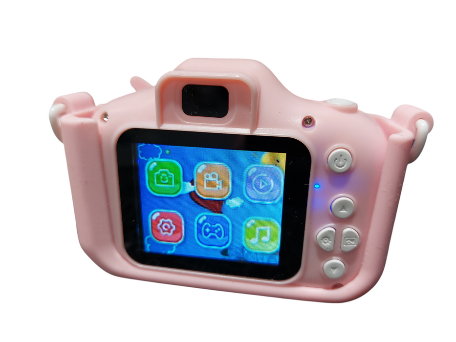 Kids Pink Unicorn Camera Caddle & Toes