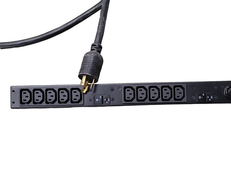 APC AP9571A Rack Mount PDU Basic 200V-240V/30A 1U Horizontal Rack Mount Q