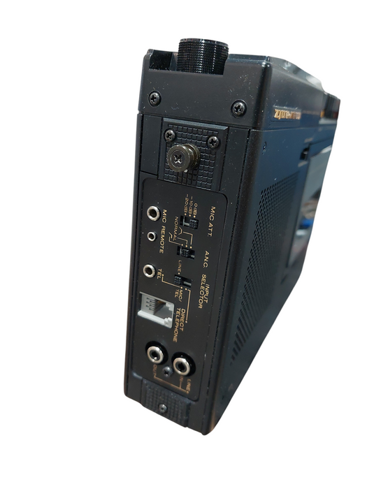 1 Merantz Portable Cassette Recorders Model: PMD201 box with manual, cable strap