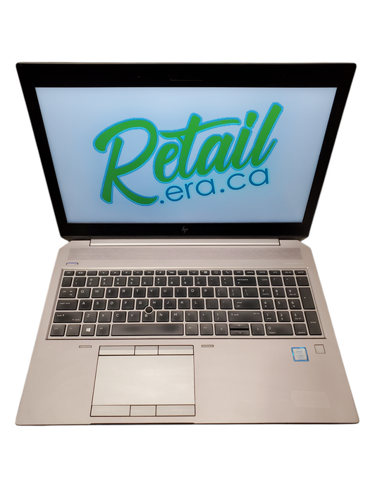 HP ZBook 15 G5 Core i7-8750H @2.2GHz QUADRO P1000 4GB GPU 28GB RAM 256GB SSD