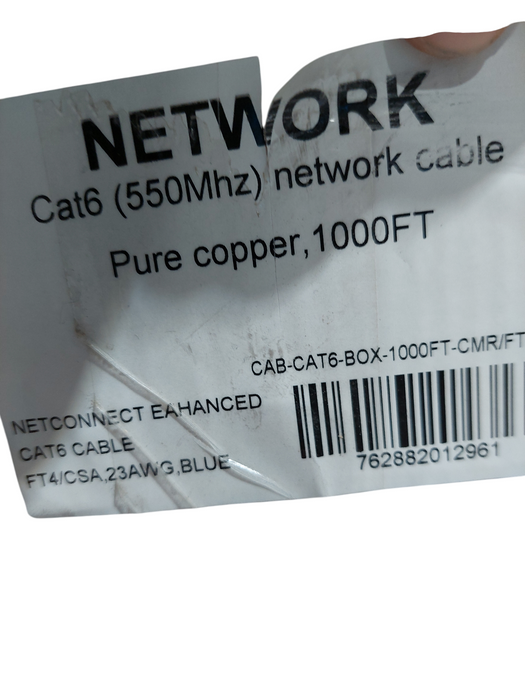 PULI Communcations Cat6 ( 550Mhz) Network Cable Blue