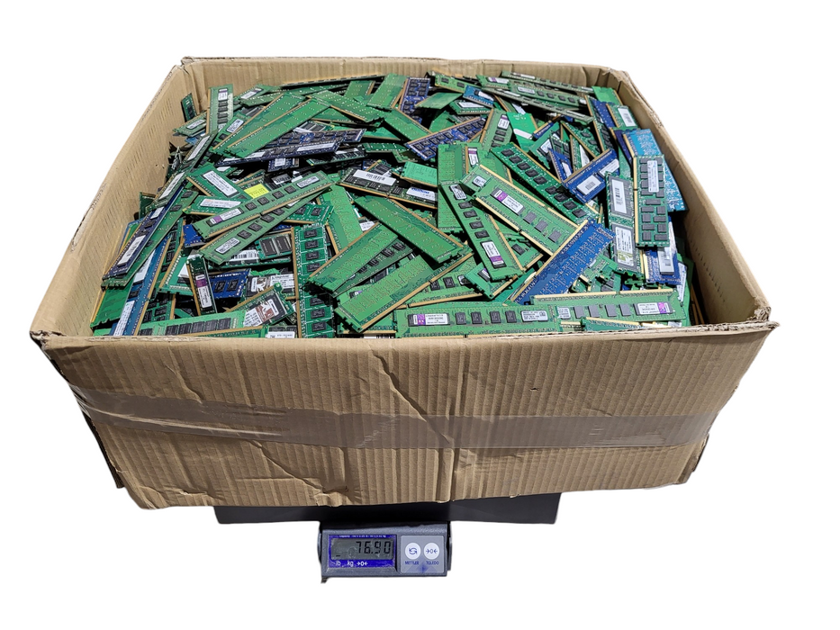 AS-IS Non-Heat sink RAM/Memory 34.88KG/76.90lb READ