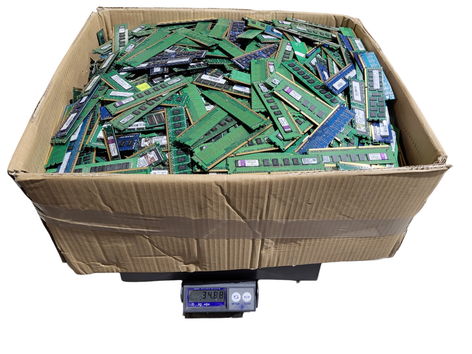 AS-IS Non-Heat sink RAM/Memory 34.88KG/76.90lb READ