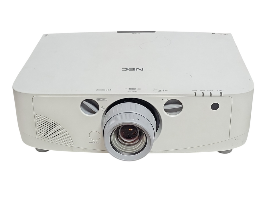 NEC NP-PA550W 5500 Lumens WXGA Projector w/ 1807 Lamp Hours, No Remote