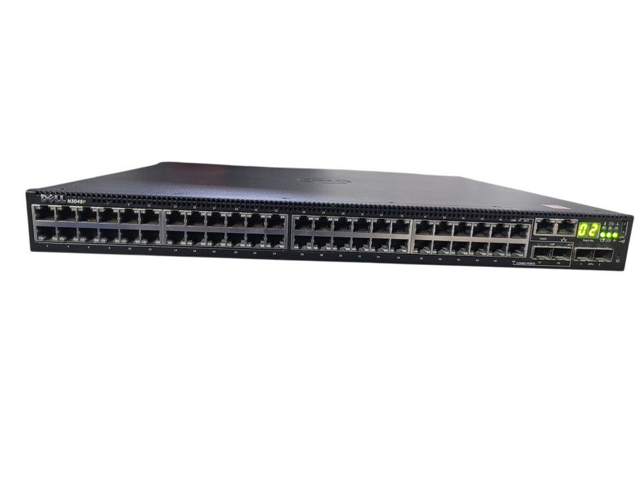 Dell Networking N3048P 48-Port Gigabit PoE+ Switch