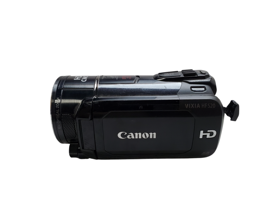 Canon Vixia HF S20 Full HD Digital Video Camera Recorder - No Battery