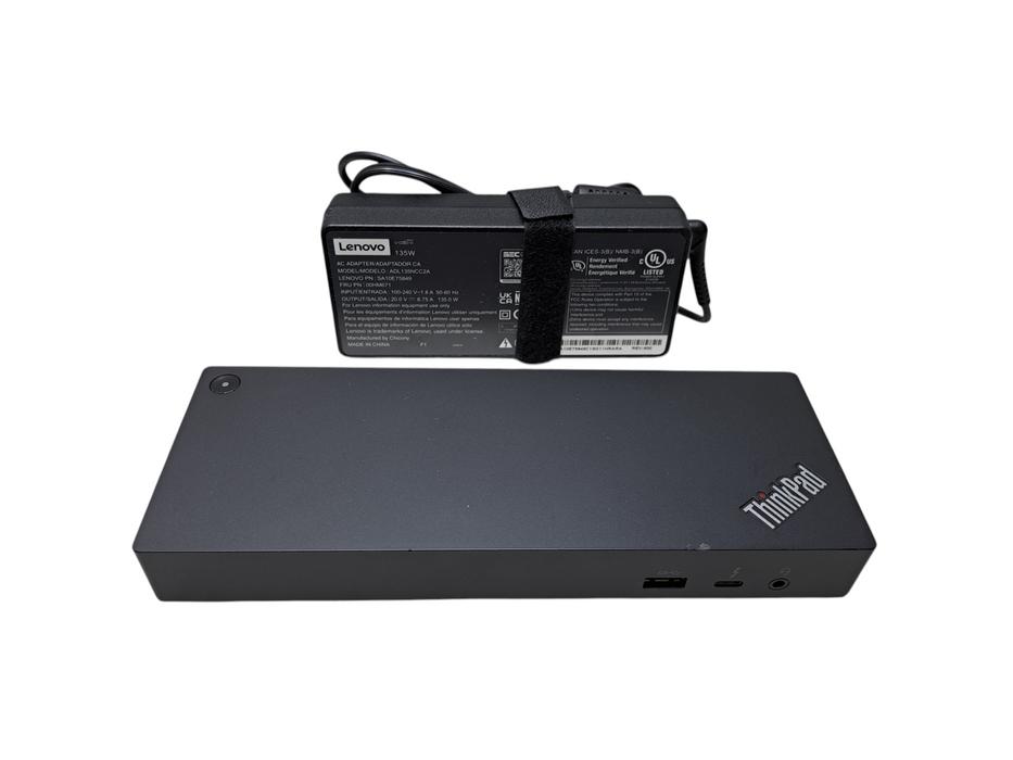 Lenovo ThinkPad Thunderbolt 3 Dock Gen 2/Workstation Dock Gen 2 w/ 135W Adapter