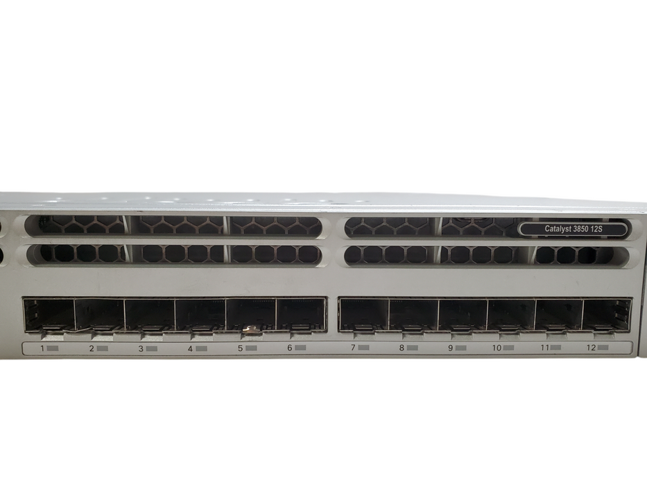 Cisco WS-C3850-12S-S V01 | 12 Port SFP 3850 Switch 1x PSU
