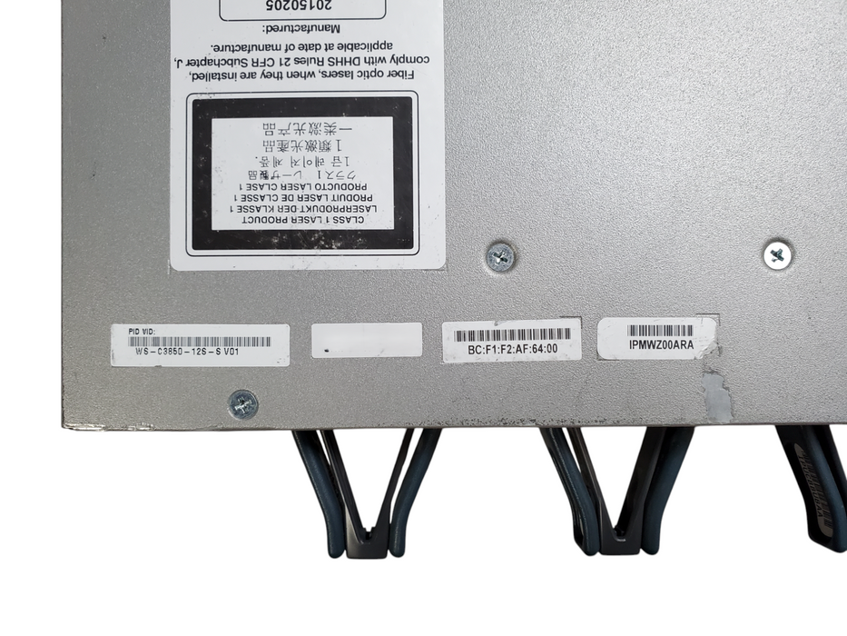 Cisco WS-C3850-12S-S V01 | 12 Port SFP 3850 Switch 1x PSU