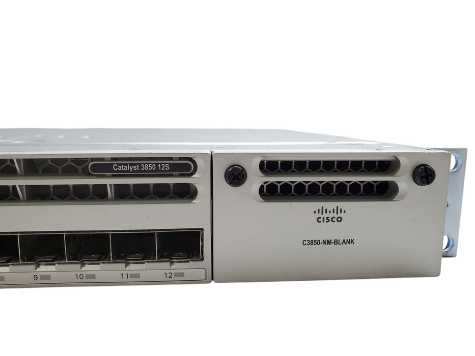 Cisco WS-C3850-12S-S V01 | 12 Port SFP 3850 Switch 1x PSU