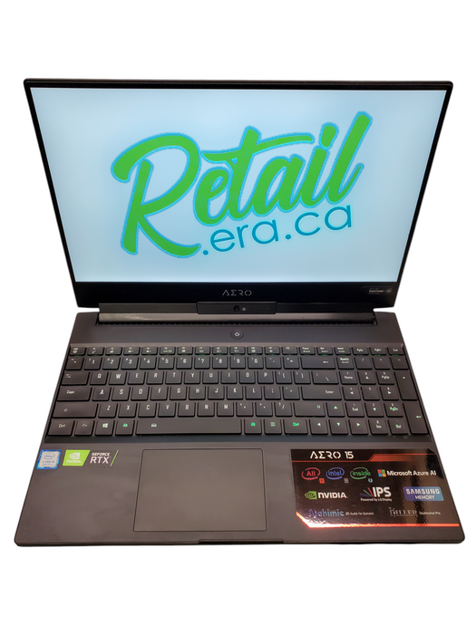 GigaByte Aero 15 X9 15.6" Core i9-8950HK 32GB RAM 256GB SSD RTX 2070 READ