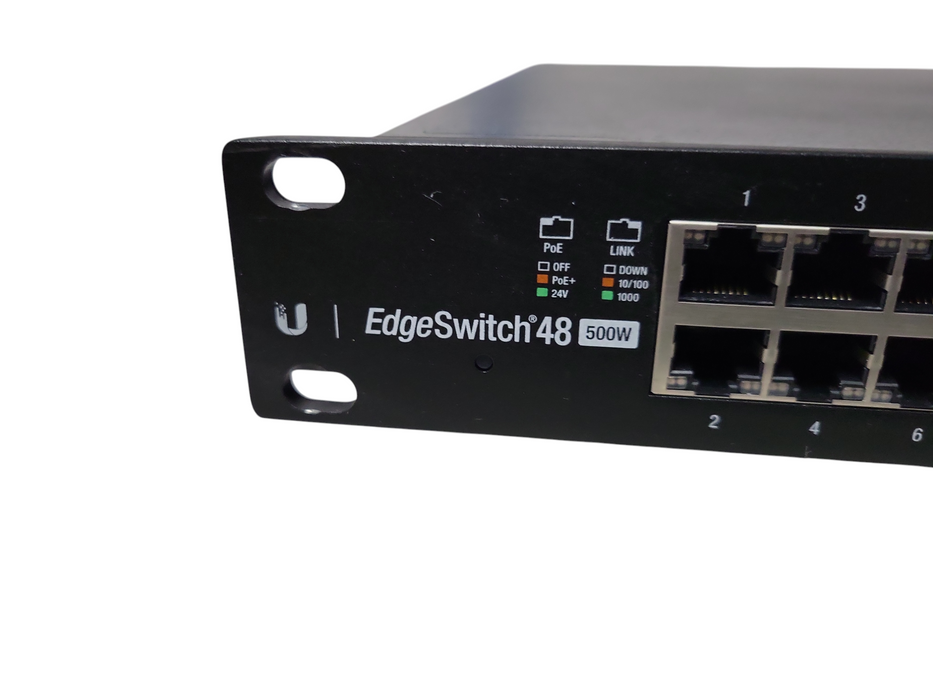 Ubiquiti EdgeSwitch 48 500W ES-48-500W Gigabit PoE+ Network Switch