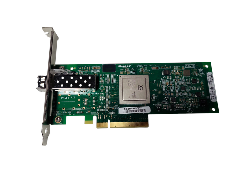 QLE2560 Lenovo IBM QLogic SanBlade 8Gb FC Single Port PCI-e HBA FH w 8G SFP+