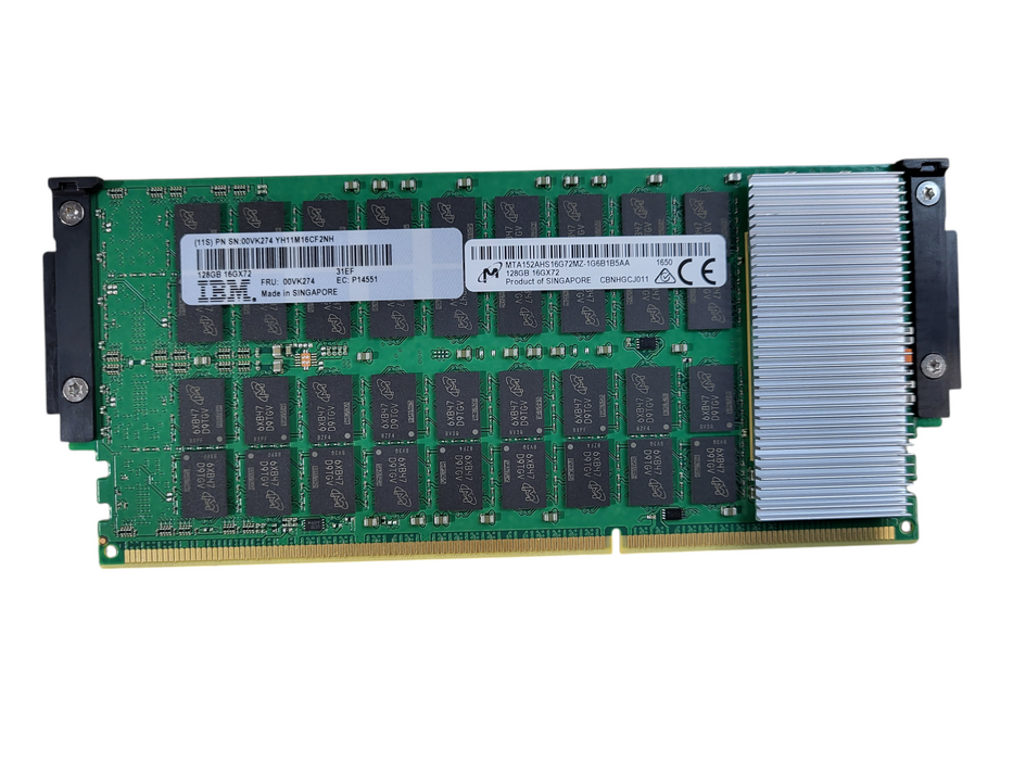 IBM-Lenovo 00VK274 128GB DDR4 CDIMM 16Gx72 Cartridge IBM Power Server Memory RAM