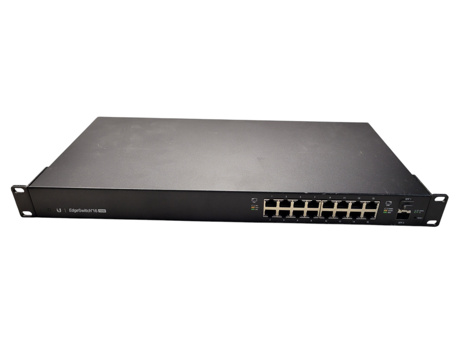 Ubiquiti EdgeSwitch 16 150W ES-16-150W 16-Port PoE+ Managed Gigabit Switch