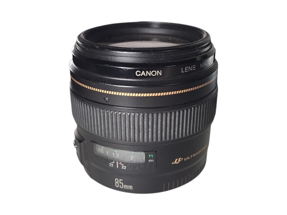 Canon Lens EF 85MM 1:1.8 Lens