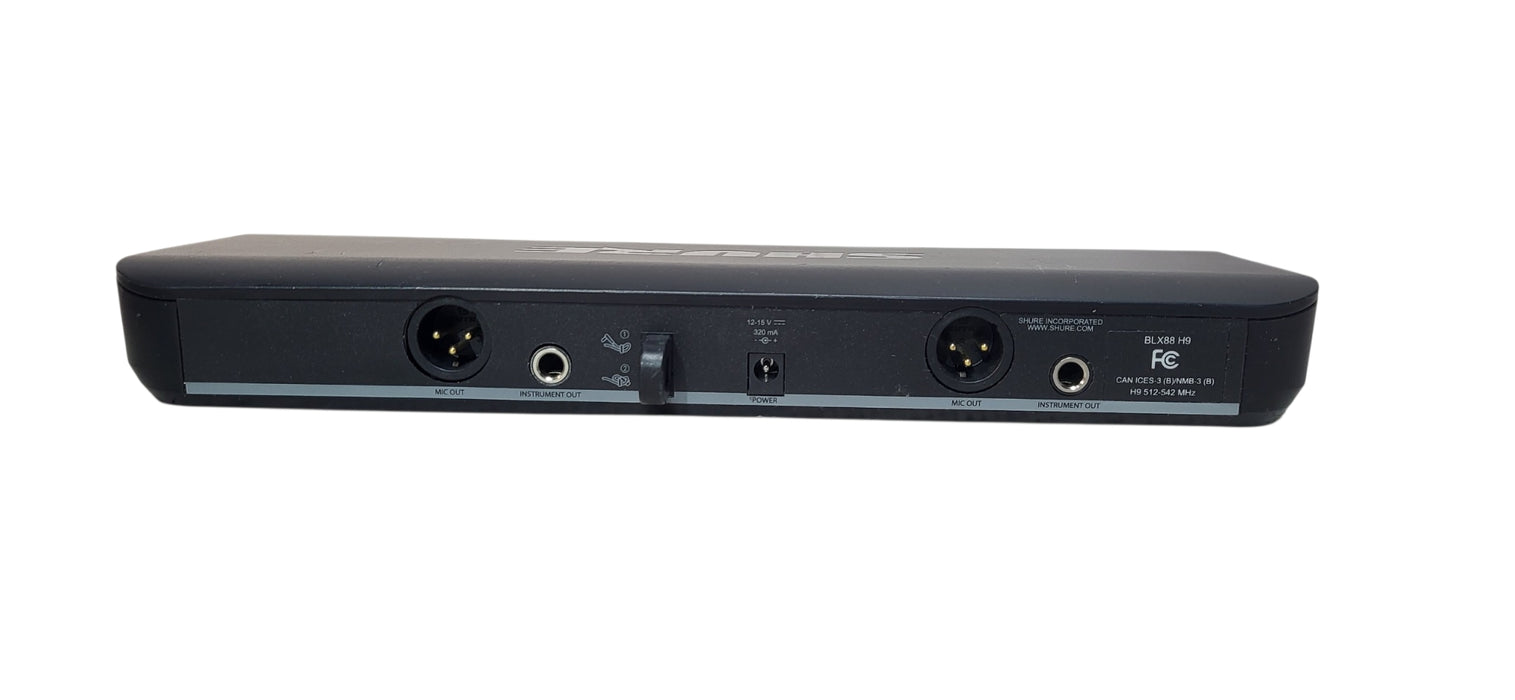 Shure BLX88 H8 512-542MHz Wireless Receiver
