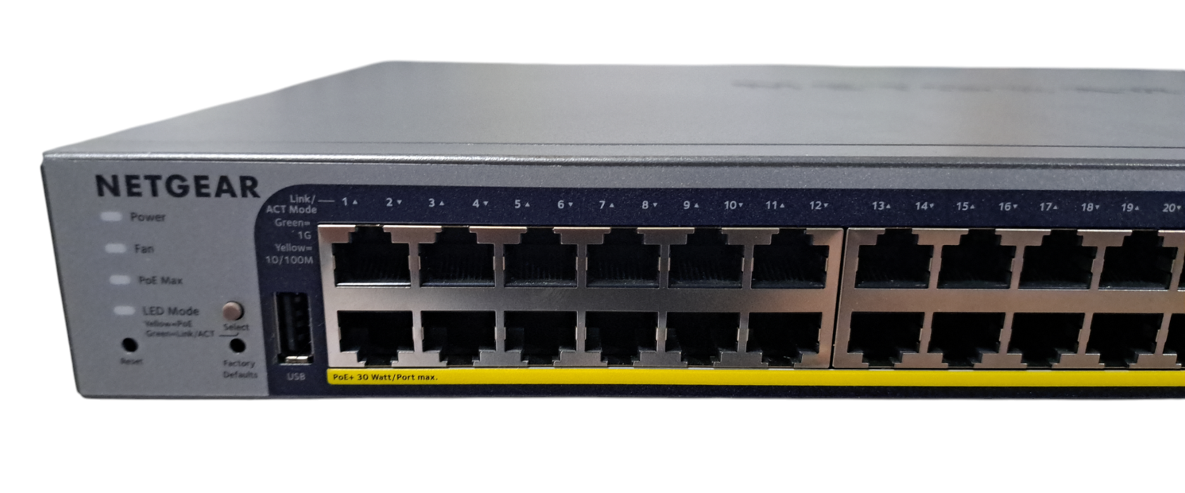 NETGEAR GS752TPP 48-Port 4 SFP Gigabit POE+ Managed Smart Switch