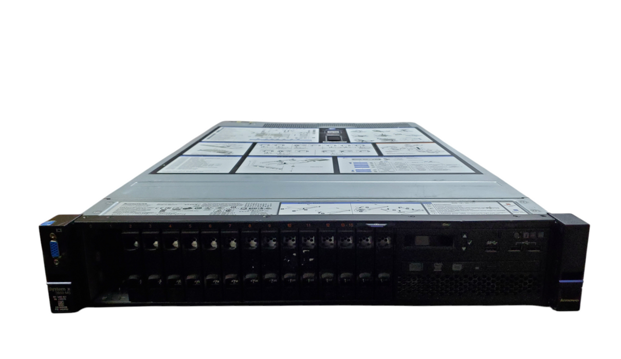 Lenovo System X3650 M5 - 2x Xeon E5-2650 v3, 64GB DDR4 , M5210 - No HDD