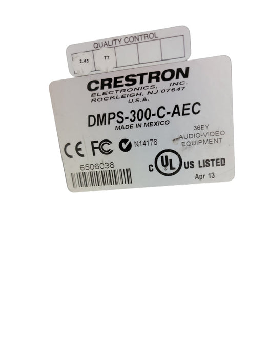 Crestron DMPS-300-C Digital Media Presentation System