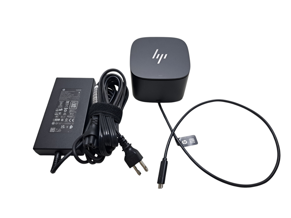 HP Thunderbolt Dock 120W G2 Docking Station HSN-IX01 w/ 120W Power Adapter