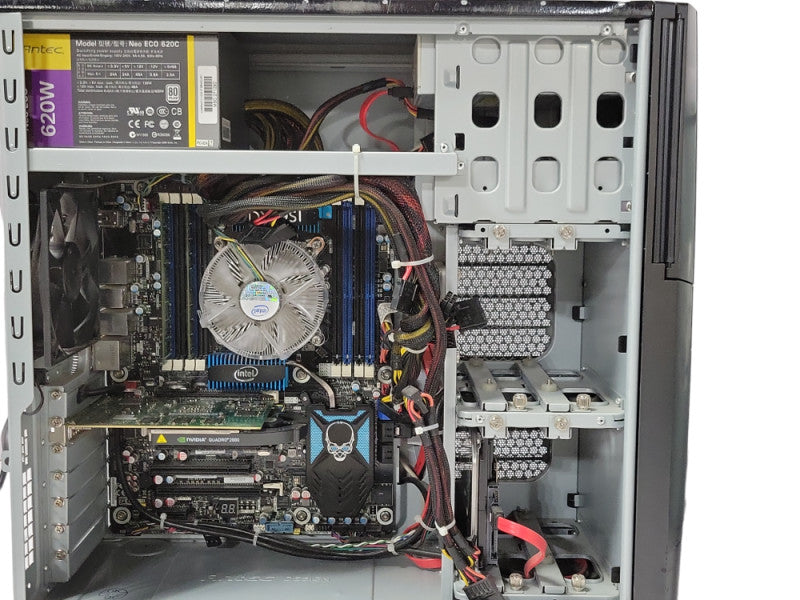 Custom/Intel Tower PC, Core I7-3930K 3.2GHz, 16GB RAM, 180GB SSD + 500GB HDD _