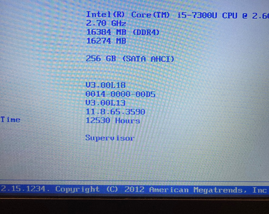 Panasonic ToughBook CF-54 i5-7300U 16GB RAM 256GB SSD 12530Hrs. READ