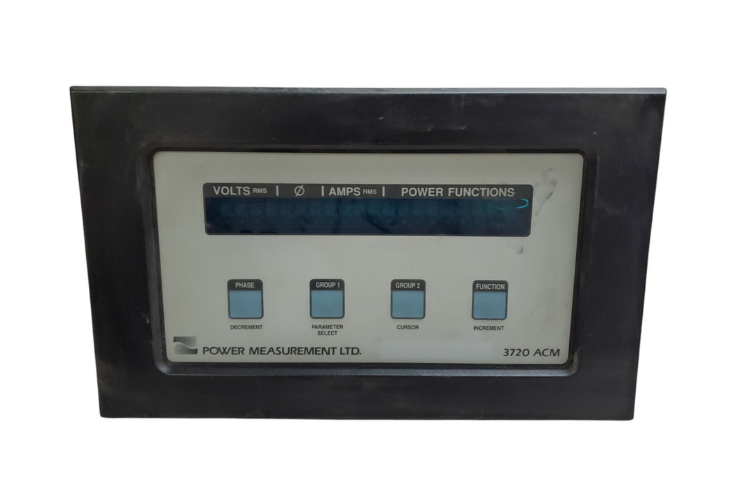 Power Measurment 3720 ACM Portable Power Monitor *READ*