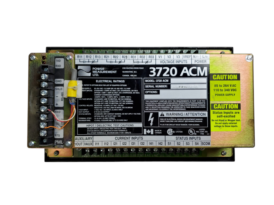 Power Measurment 3720 ACM Portable Power Monitor *READ*