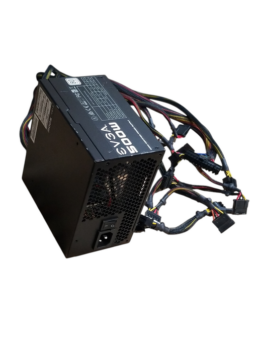 EVGA 500W  Non Modular 80 Plus Power Supply 100-W1-0500