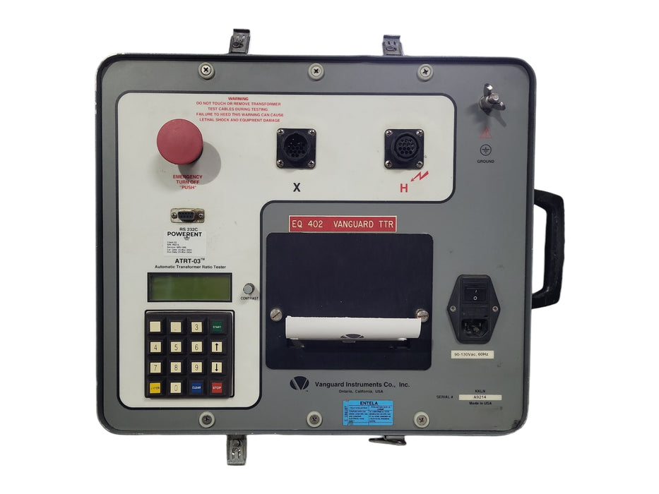 ATRT-03 3-Phase Transformer Turns Ratio TTR Tester, READ