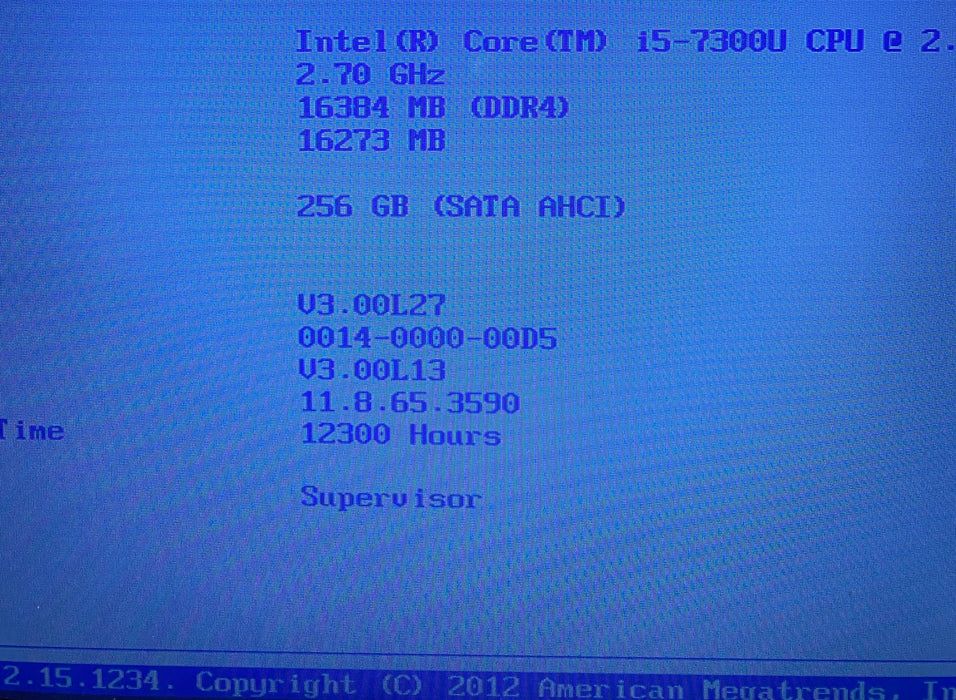 Panasonic ToughBook CF-54 i5-7300U 16GB RAM 256GB SSD 123000Hrs. READ!