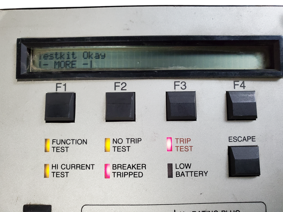 GE Micro VersaTrip Digital Test Kit - TVRMS *READ*