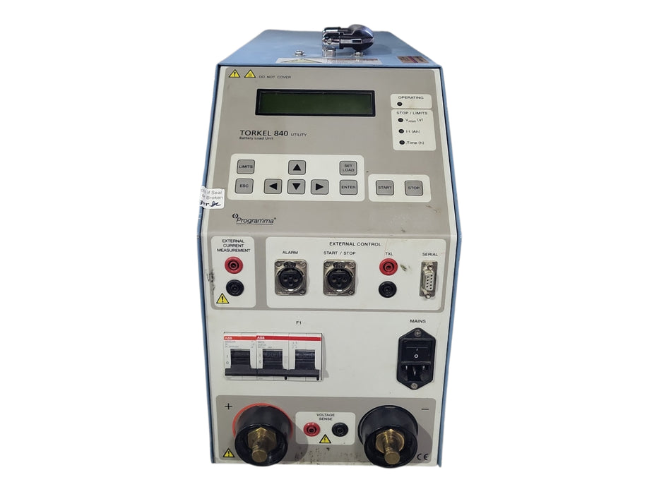 GE Programma TORKEL 840 BATTERY LOAD UNIT BS-49074 R104, READ