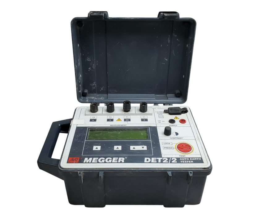Megger DET2/2 Auto Earth Tester *READ*