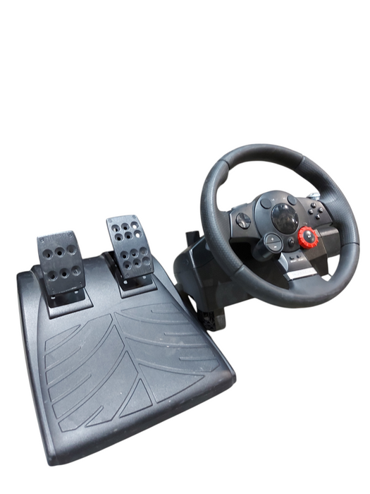 Logitech Driving Force GT Steering Wheel + Pedals E-X5C19 PC PS2 PS3 Racing F1