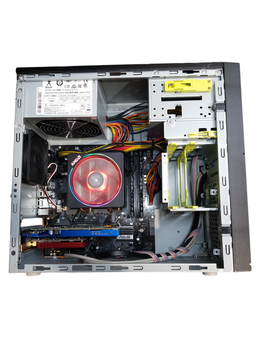 Custom Pc w/ Asus B450M-A AMD Ryzen 7 3700X CPU 16GB RAM No HDD