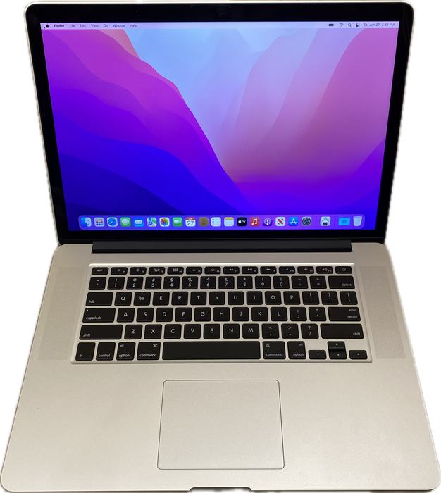 Apple MacBook Pro 15" 2015 i7-4980HQ Intel Iris Pro GPU 16GB RAM 512GB SSD