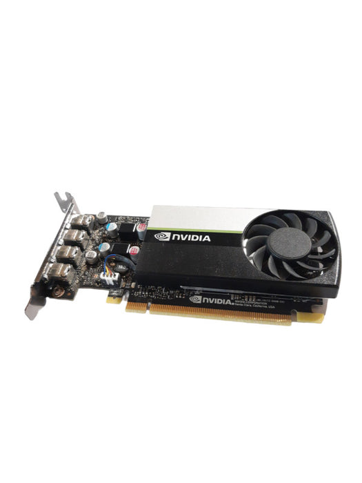 NVIDIA Quadro T600 4GB GDDR6 Low Profile GPU + mini Display/Port to VGA Adapt