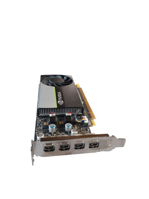 NVIDIA Quadro T600 4GB GDDR6 Low Profile GPU + mini Display/Port to VGA Adapt