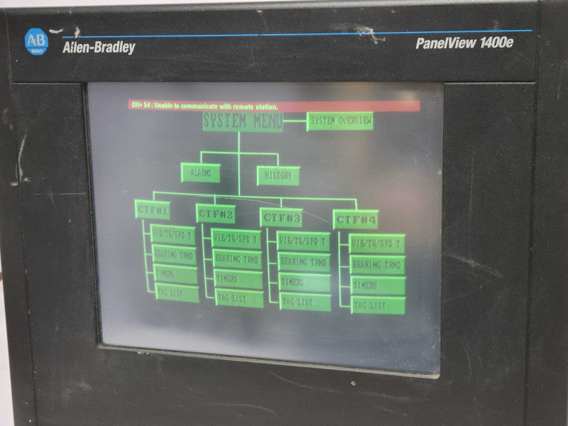 Allen Bradley PanelView 1400e trminal 2711E-T14C6, READ _