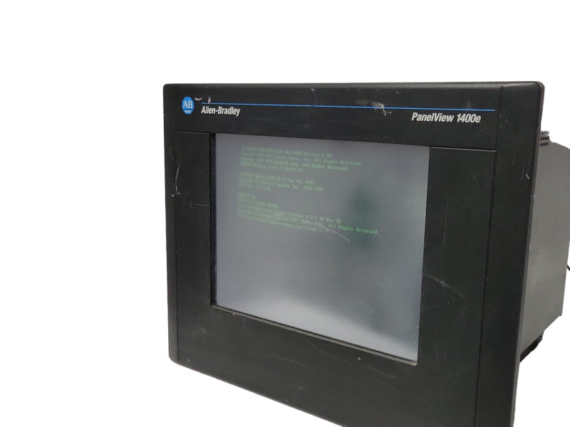 Allen Bradley PanelView 1400e trminal 2711E-T14C6, READ _