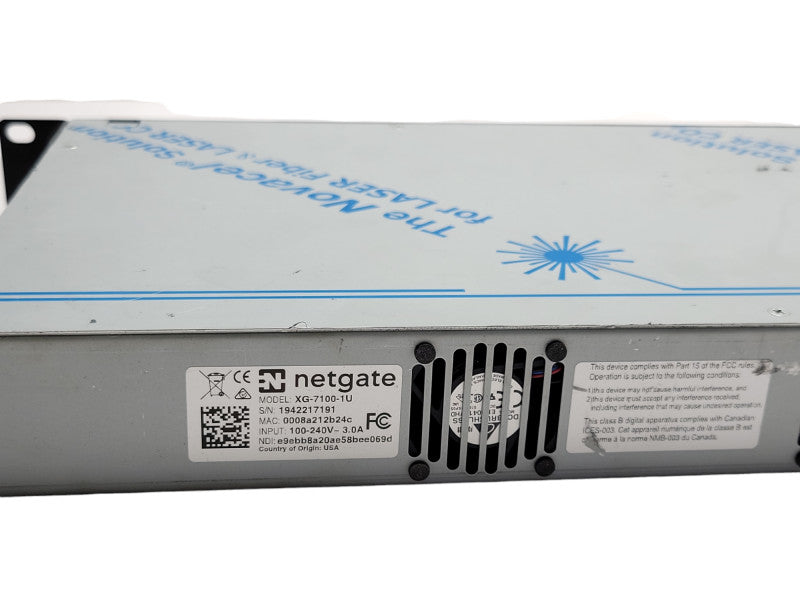 Netgate XG-7100-1U, PfSense+Firewall, VPN Sec Appliance _